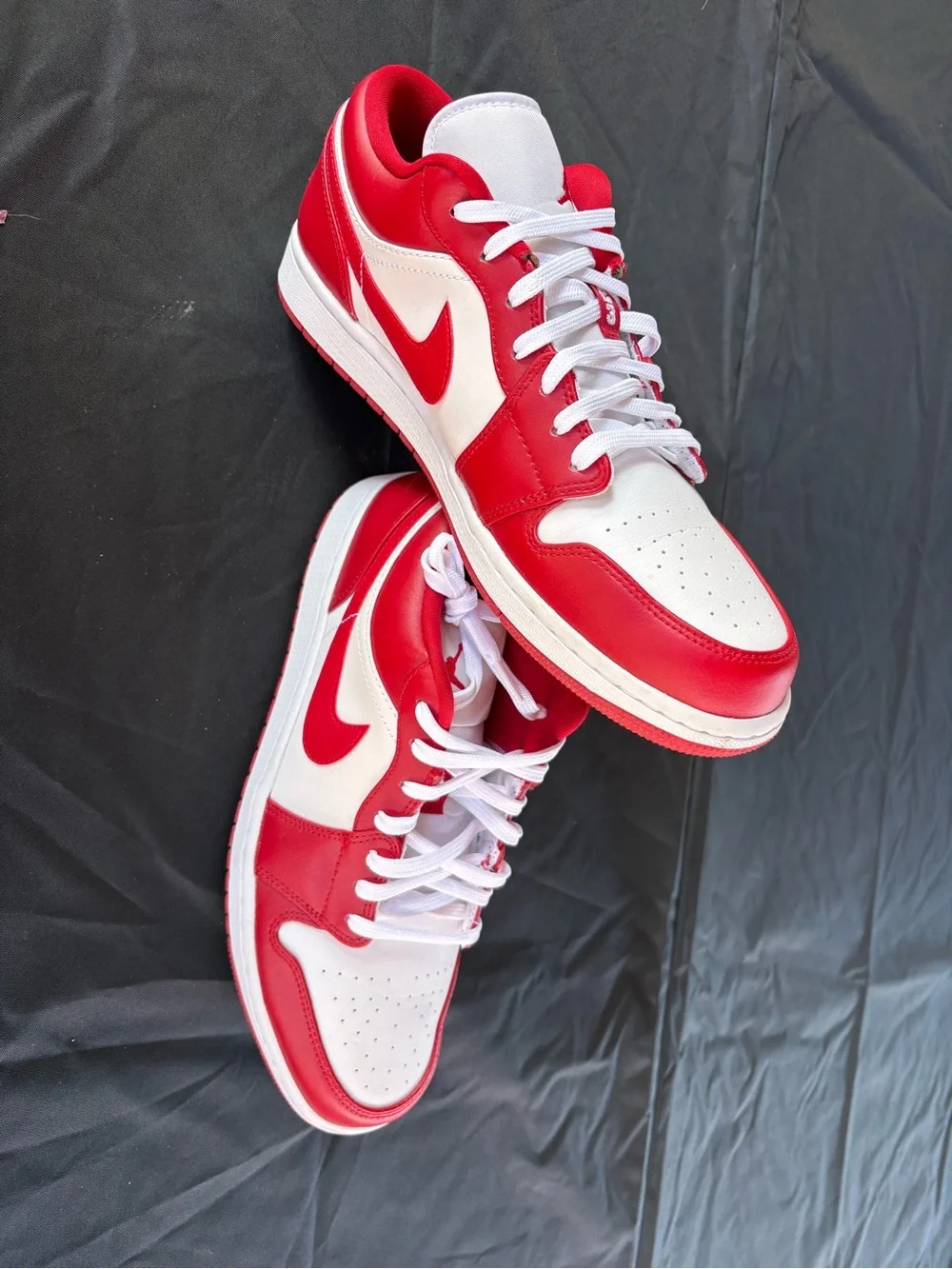 Jordan 1 Low Gym Red-White & Red